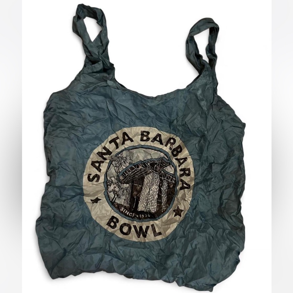 Santa Barbara Bowl Graphic Packable Bag
